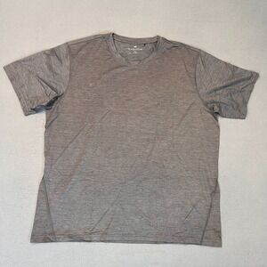 Greyson Shirt T-Shirt Guide Sport Mens XL Wolf Logo Dark Gray Nylon Spandex Golf